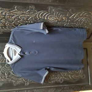 Michael Kors Greenwich Cotton Polo Shirt in Large
